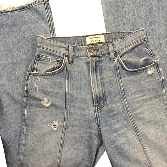 Reformation Denim - Reformation high waisted flare‎ leg